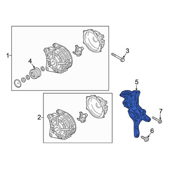 Audi OE - Alternator Bracket