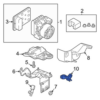 Audi OE - Front Right ABS Wheel Speed Sensor