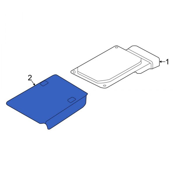 Active Suspension Control Module Bracket