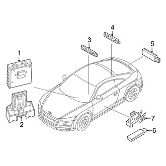 Audi OE - Electrical - Keyless Entry Components