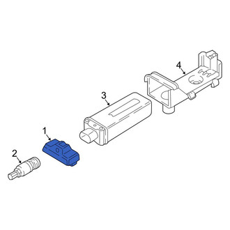 Audi OE - Tire Pressure Monitoring System (TPMS) Sensor