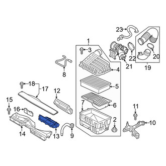 Audi OE - Engine Air Intake Hose