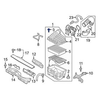 Audi OE - Air Filter Housing Bolt