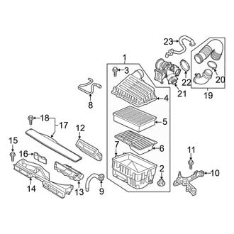 Audi OE - Engine / Transaxle - Air Cleaner