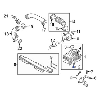 Audi OE - Air Filter Housing Grommet