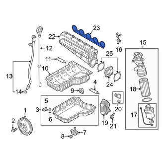 Audi OE - Engine Intake Manifold Gasket