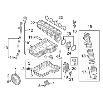 Audi OE - Engine Oil Drain Plug