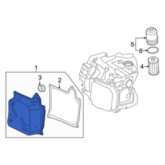 Audi OE - Transmission Oil Pan