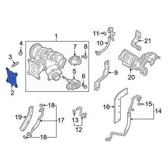 Audi OE - Turbocharger Gasket