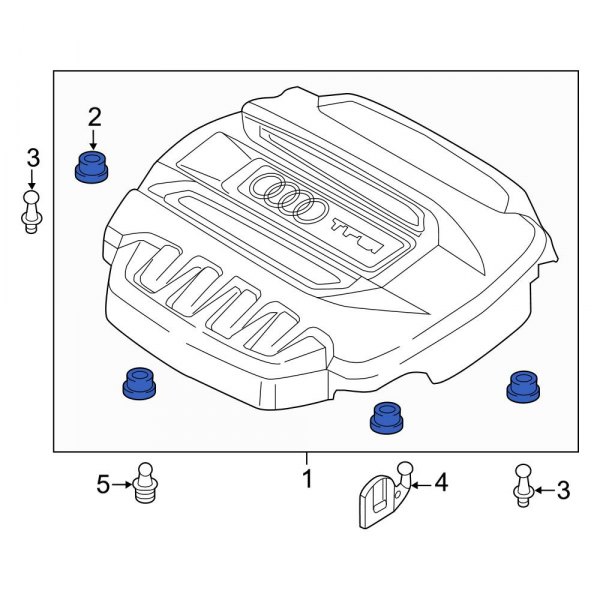 Engine Cover Clip