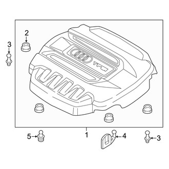 Audi OE - Engine / Transaxle - Engine Appearance Cover