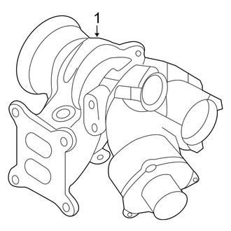 Audi OE - Exhaust System - Manifold