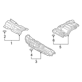 Audi OE - Exhaust System - Heat Shields