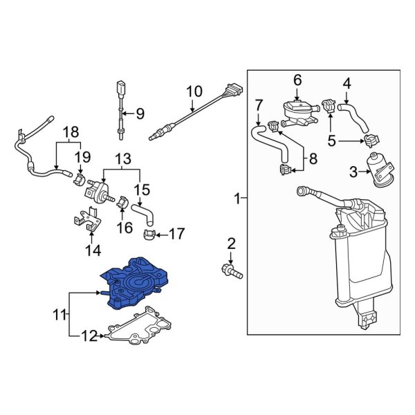 Vapor Canister Purge Valve Assembly