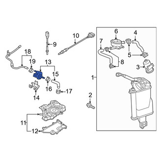 Audi OE - Vapor Canister Vent Solenoid