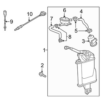 Audi OE - Emission System - Emission Components (Code GP0)