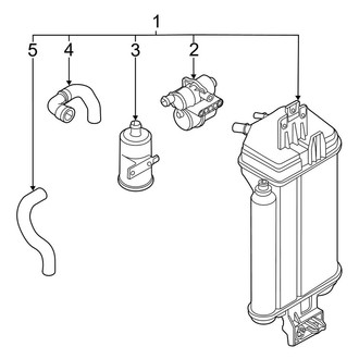 Audi OE - Emission System - Emission Components (Code GP1)