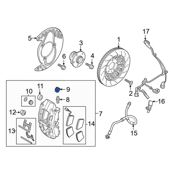 Brake Bleeder Screw Cap