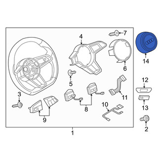 Audi OE - Steering Wheel Air Bag