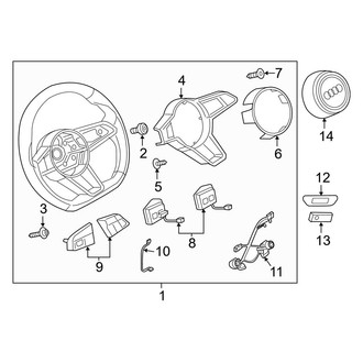 Audi OE - Steering Wheel & Trim