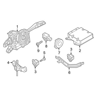 Audi OE - Restraint Systems - Air Bag Components (Modules & Sensors)