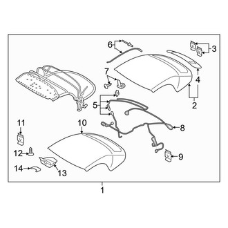 Audi OE - Convertible/Soft Top - Cover & Components (Convertible)