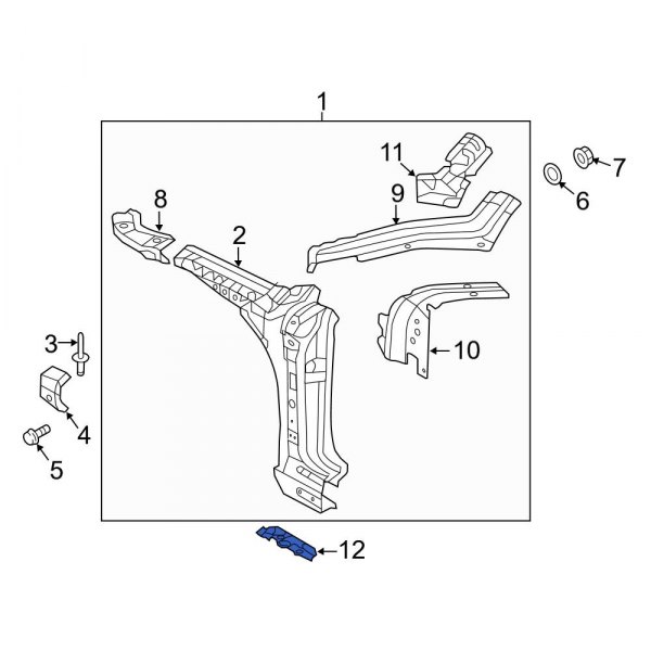 Body A-Pillar Insulator