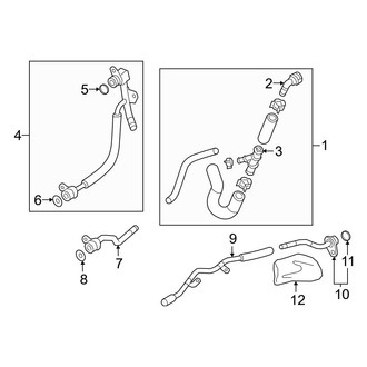 Audi OE - Cooling - Hoses & Lines (Rear)