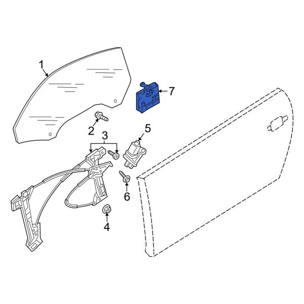 Power Window Control Module