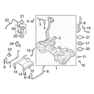 Audi OE - Fuel System Components
