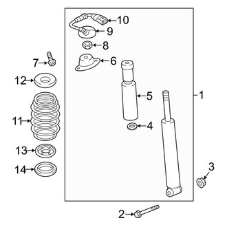 Audi OE - Rear Suspension - Shocks & Components (With Dynamic Damping)