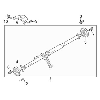 Audi OE - Rear Suspension - Drive Shaft