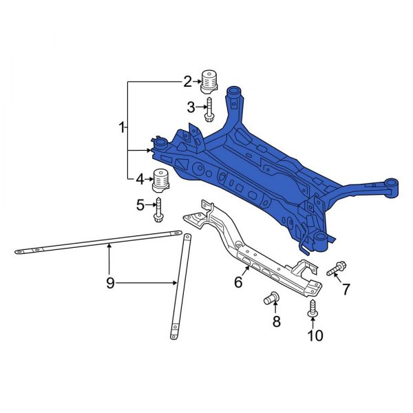 Suspension Subframe Crossmember