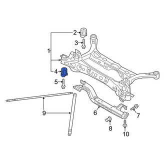 Audi OE - Front Suspension Crossmember Insulator