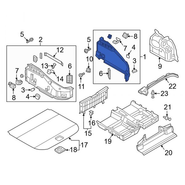 Trunk Trim Panel