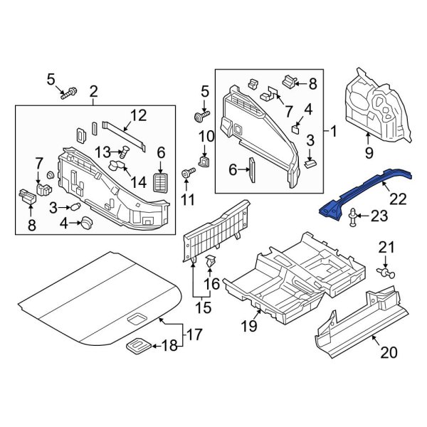 Trunk Trim Panel