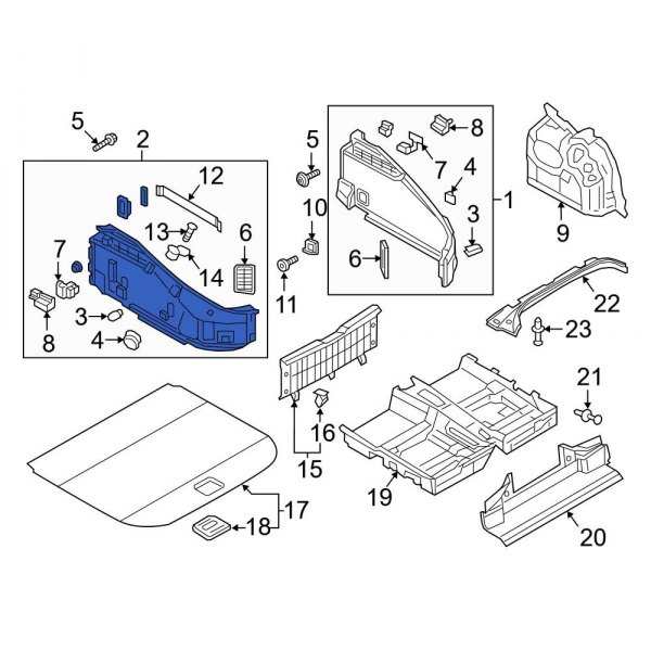 Trunk Trim Panel