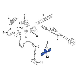 Audi OE - Rear Deck Lid Striker