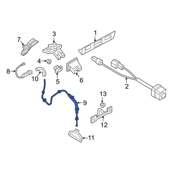 Deck Lid Release Cable