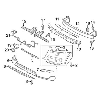 Audi OE - Front Bumper & Grille - Bumper & Components