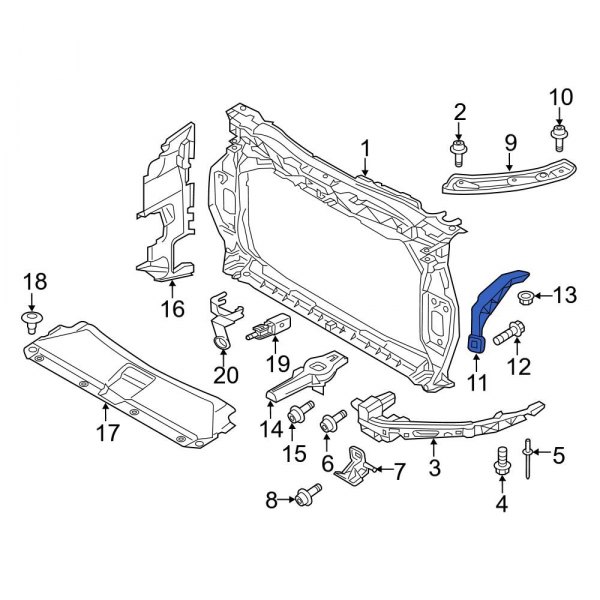 Radiator Support Bracket