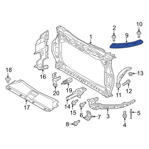 Radiator Support Bracket