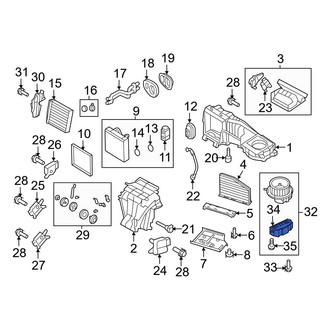Audi OE - HVAC Blower Motor Control Module