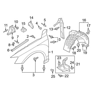 Audi OE - Fender & Components