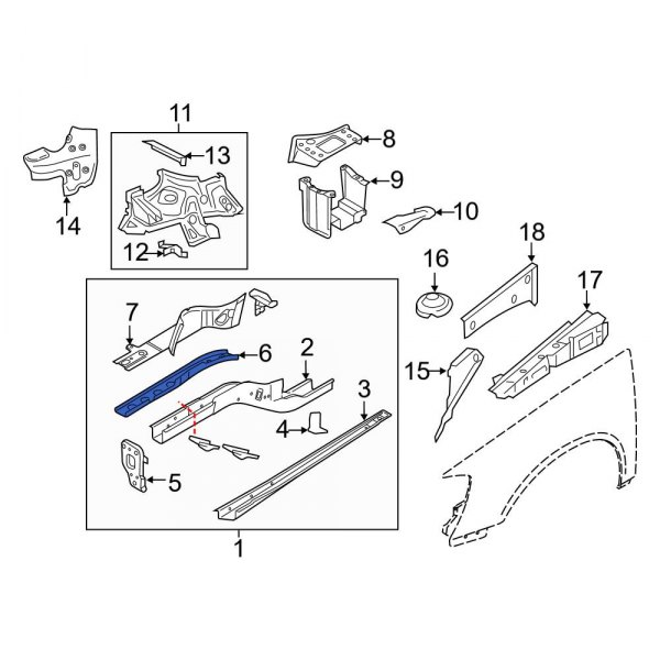 Frame Side Member Reinforcement