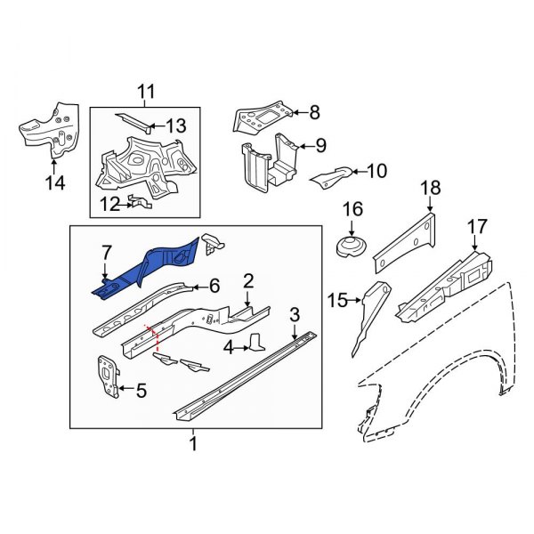 Frame Side Member Reinforcement