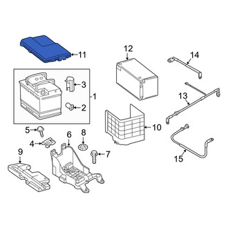 Audi OE - Upper Battery Cover