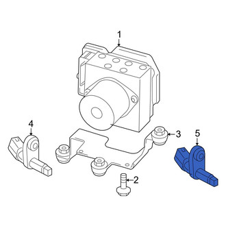 Audi OE - Rear Left ABS Wheel Speed Sensor