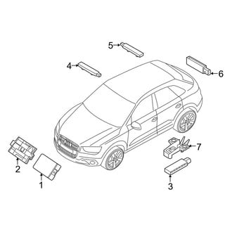 Audi OE - Electrical - Keyless Entry Components