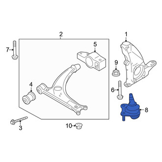 Audi OE - Front Right Suspension Ball Joint